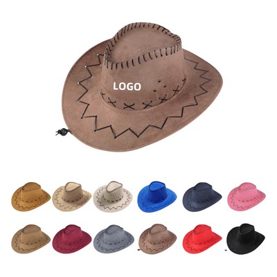 Wide Brim Western Cowboy Felt Hats