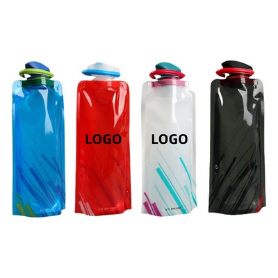 Outdoor Sports Foldable Water Bottle
