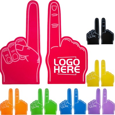 Oversized Eva Foam Single Finger Hand Cheer Glove