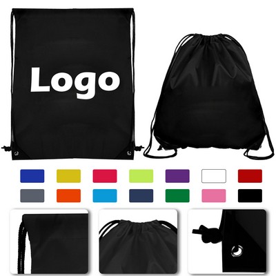 210D Polyester Drawstring Backpack