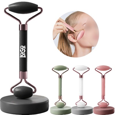 Resin Double Head Roller Facial Massager
