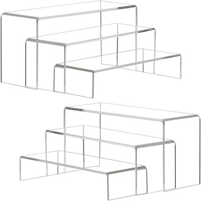 Rectangular Clear Acrylic Display Stand