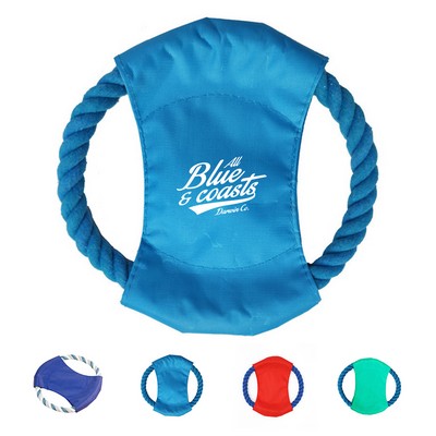 Colorful Rope Ring Fetch Discs