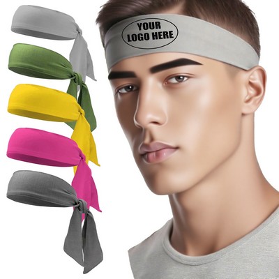 Tieback Sports Cheering Headband