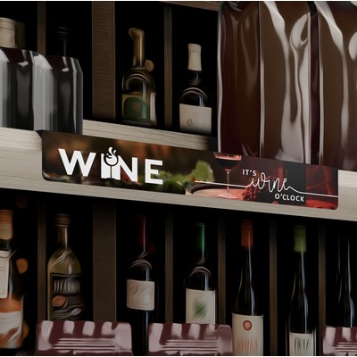 Shelf Talker - 4.75"w x 7"h - Custom Print - Single Sided