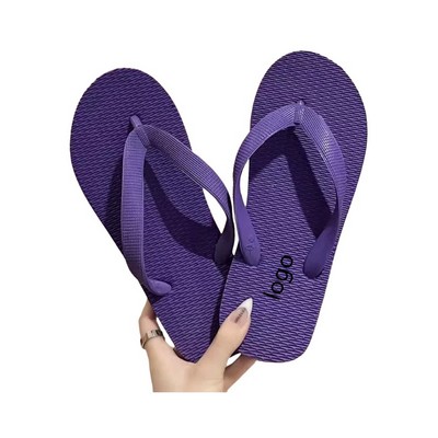 Thai Rubber Flip Flops with New Chinese Style Design for Summer Wear