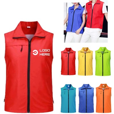 High-End Breathable Reflective Vest(S-M)