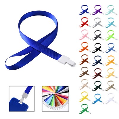 1/2" Lanyard w/ Plastic Hook