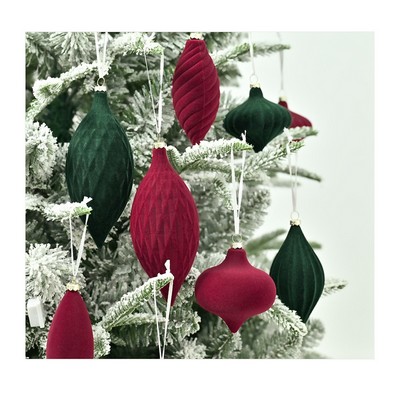 27PC Velvet Christmas Balls Set