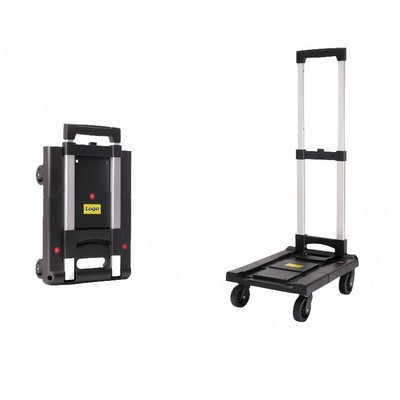 Foldable Portable Utility Cart for Easy Transport and Storage
