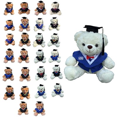 Plush Graduation Bear Toy