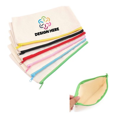 Canvas Pencil Case Bag