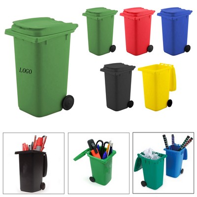 Mini Plastic Desktop Trash Holder