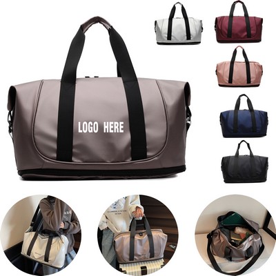 Expandable High-capacity Canvas Tote Bag