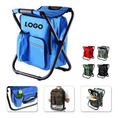 Beach Chair With Cooler Bag