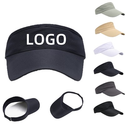 Lightweight Stretchy Sports Visor for Running Tennis Golf