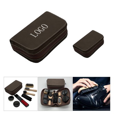 Leather Shoe Polish Kit
