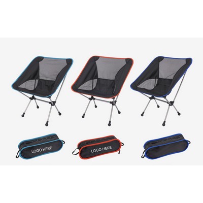 Outdoor Folding Chair Aluminum Alloy Moon Chair