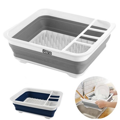 Plastic Foldable Dish Drainer Rack