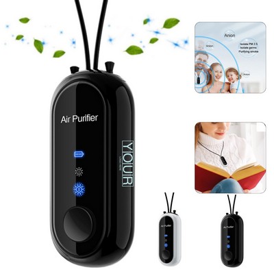 Mini Negative Ion Necklace Air Purifier