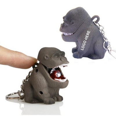 Ape LED Sound Keychain