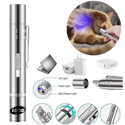Cat Toys USB Recharge Laser Pointer