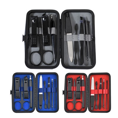 9 Piece Nail Clipper Tool Set