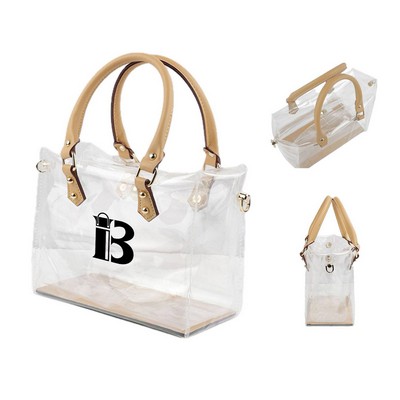 Clear Pvc Tote Bag