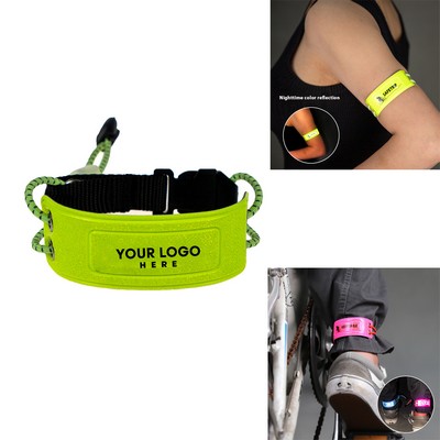 Reflective Elastic Cycling Tights Belt