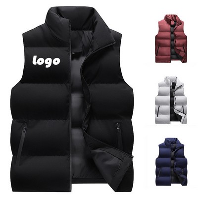 Winter Cotton Puffer Vest