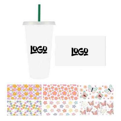 Custom Logo UV Transfer Cup Sticker