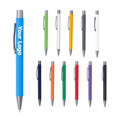 Colorful Aluminum Click Ballpoint Pen