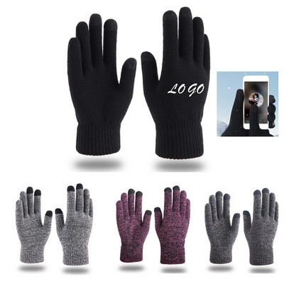 Knit Activation Touchscreen Texting Gloves