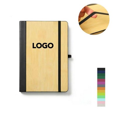 80 Sheets Bamboo Cover Journal Notebook