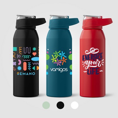 Lyse Recycled Stainless Steel Sport Bottle - 24 oz. - Full-Color Inkjet