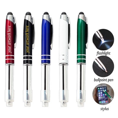 Led softy Metallic Stylus Pen