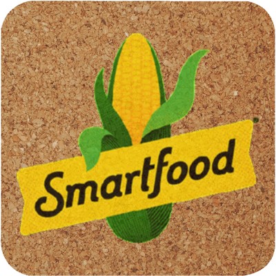 Cork Brown Coaster, 3.5" Square, Digital