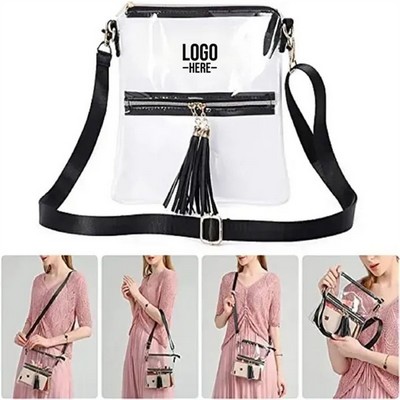 Transparent PVC Shoulder Bag
