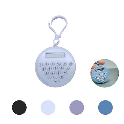 Mini Calculator Keychain