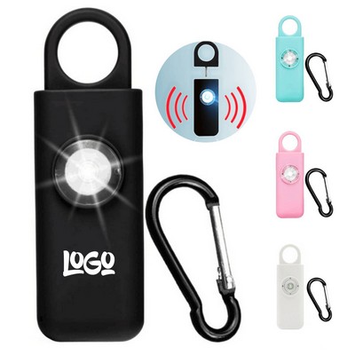 Compact Portable Plastic Alarm with Keychain