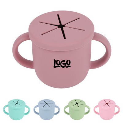 Silicone Snack Cups Food Containers for Toddlers