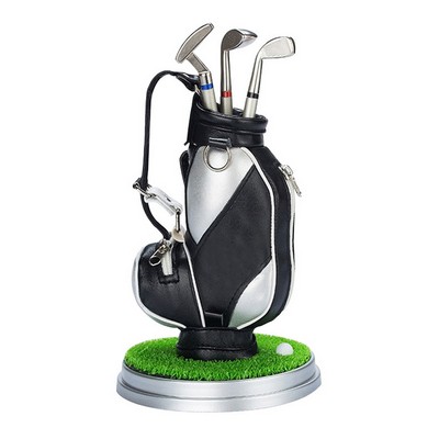Golf Pen Holder with 3 Piece Pens