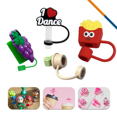 Nipfit 3D Custom Shape PVC Straw Topper