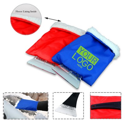 Ice Scraper with Glove