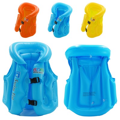 Inflatable Kids Swim Vest