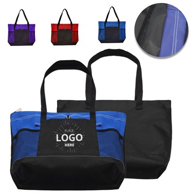 Custom Logo 600D Oxford Tote Bag