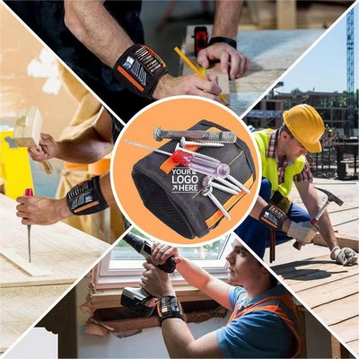 4-Row Tool Wristband-Magnetic Screw Holder & Organizer
