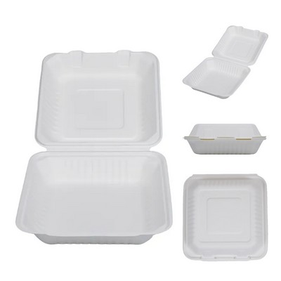 Sugarcane Bagasse Takeout Boxes