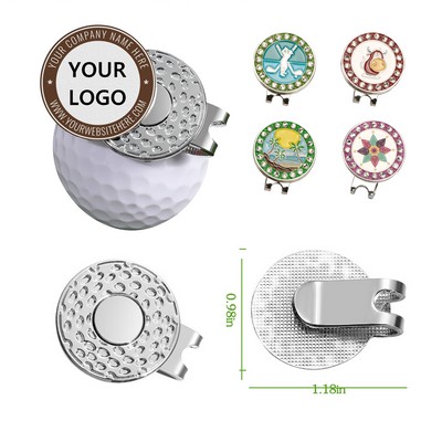 Custom Golf Ball Marker Hat Clip