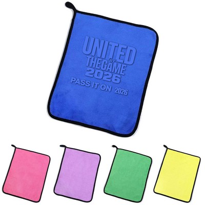 Dual Sided Premium Suede Towel For Cleaning